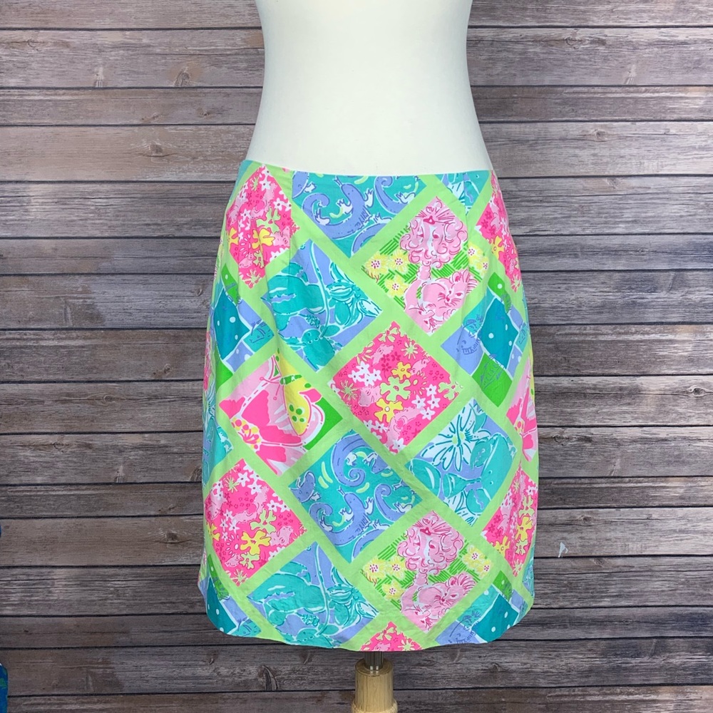 LILLY PULITZER Animal Themed Skirt